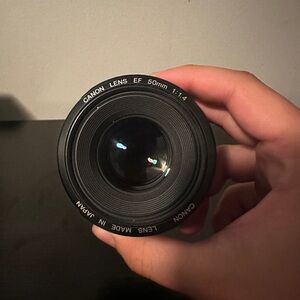 Canon Lens EF 50mm 1:1.4 (Excellent Condition)